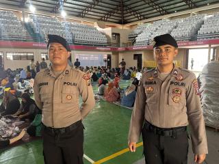 Polres Langkat Lakukan Pengamanan Penyortiran dan Pelipatan Kertas Suara Pilkada    